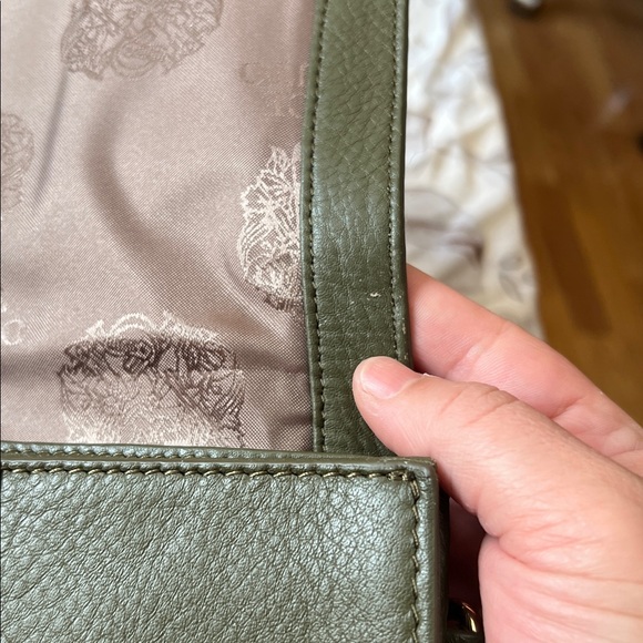 Vince Camuto genuine leather and suede hand bag - Picture 16 of 16